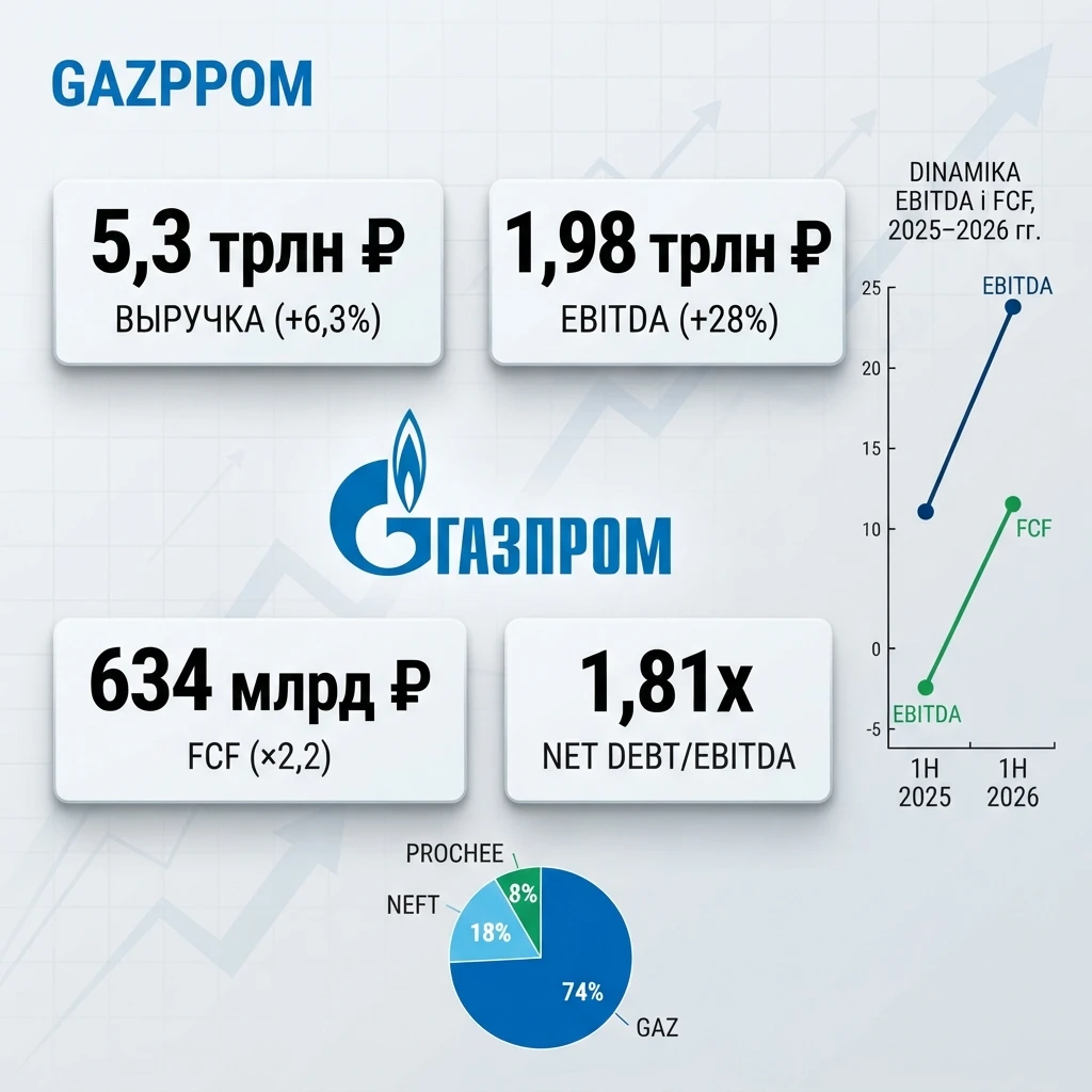 Компания опубликовала результаты за первое полугодие 2026 года по МСФО. ✅Что получилось хорошего: Выручка - изображение