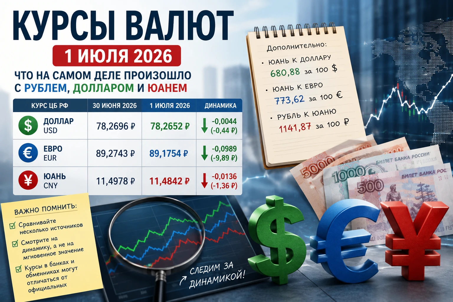 Каждый день смотря на цифры курсов кажется, что вот-вот поймешь логику, уловишь закономерность. А потом приходит - изображение