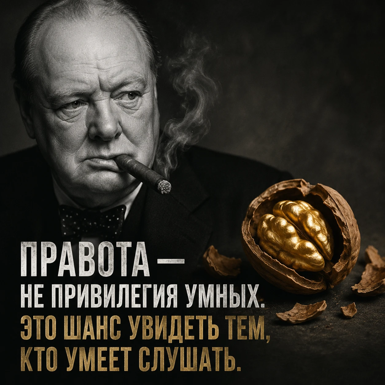 #Черчилль #мудрость #смирение #истина #лидерство #жизненныйурок #умениеслушать #Базар«ВЕЛИЧАЙШИЙ УРОК ЖИЗНИ: - изображение