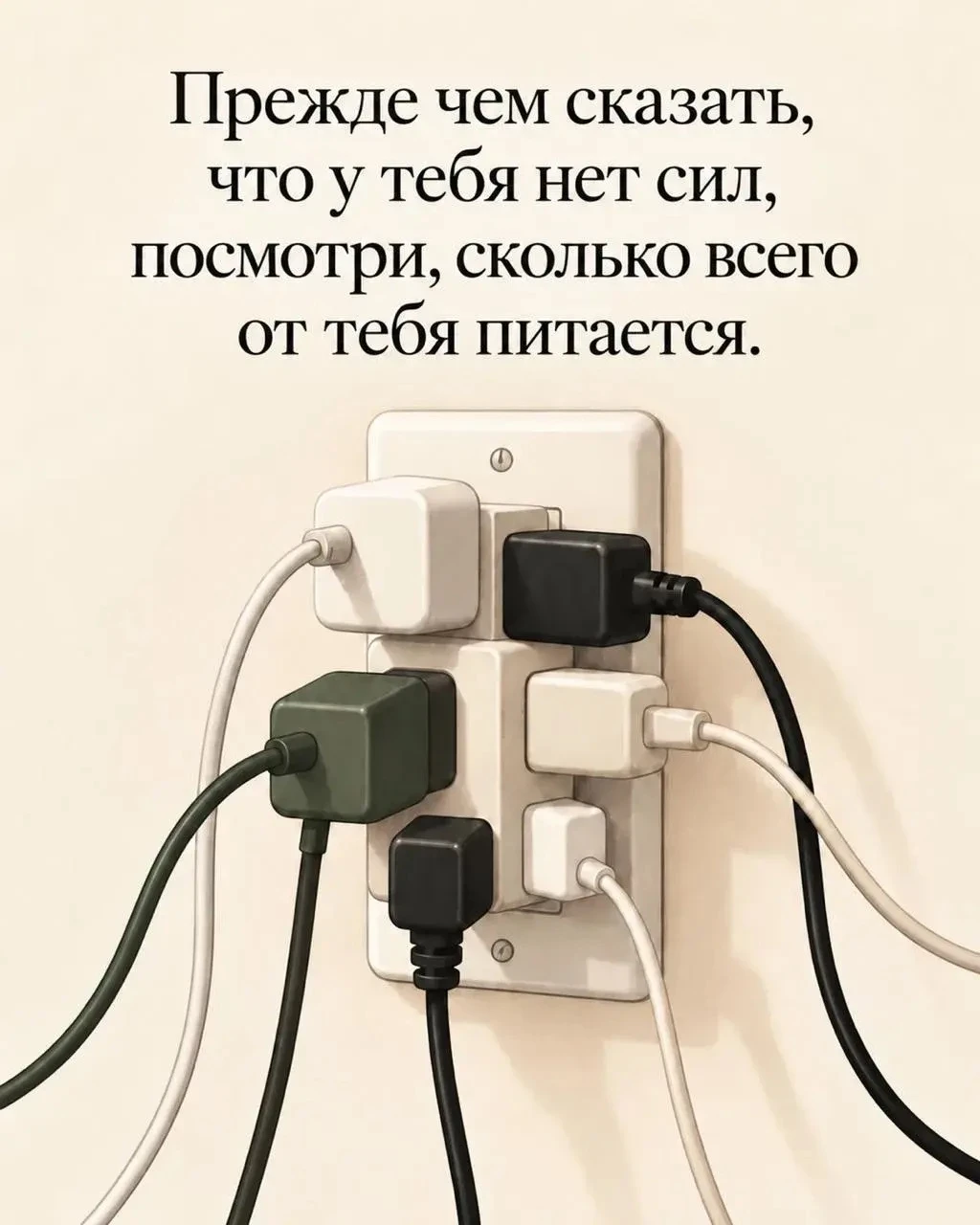 Доброго утра и хорошего настроения! Ты ещё не успел зарядиться, а от тебя уже питаются! ​ @BUFF_INVESTOR - изображение