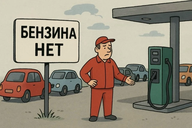 И тут не «страшилки из чатов», а реально на многих АЗС либо очереди, либо «сегодня АИ‑95 нет». Давай без паники, - изображение
