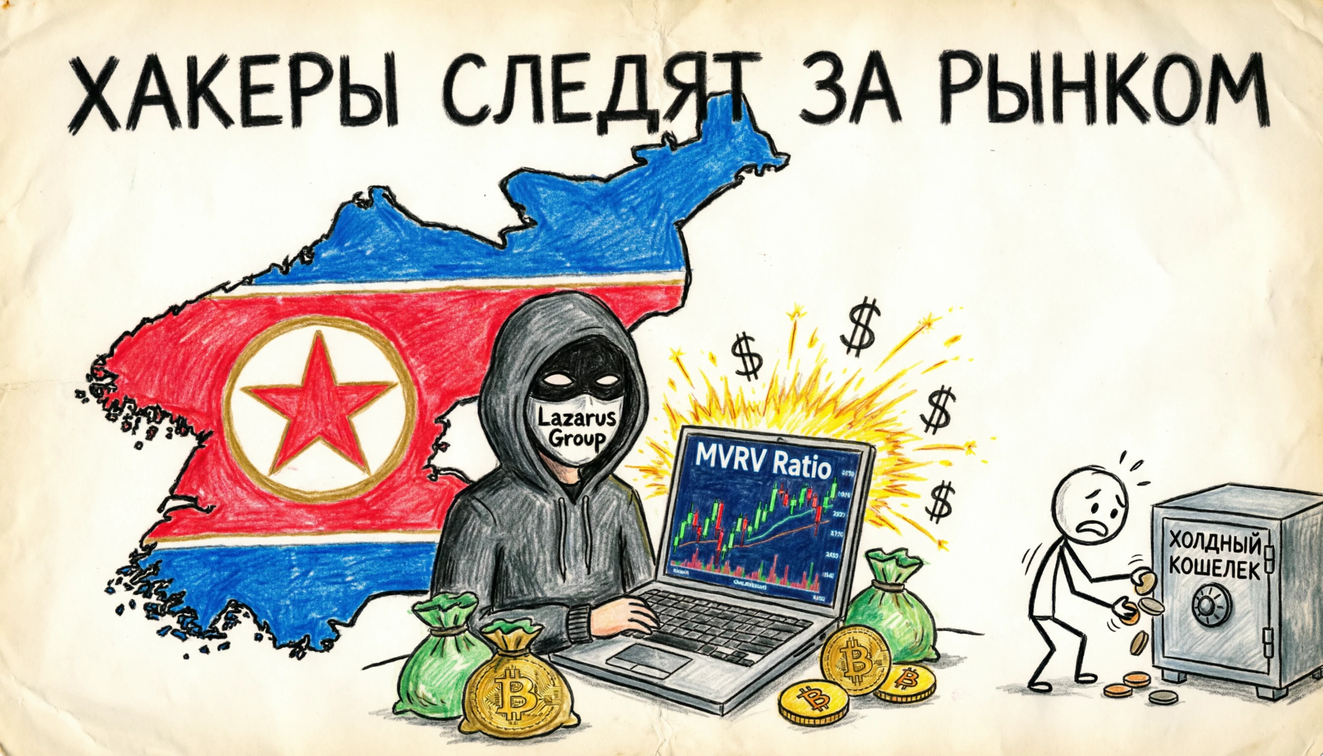 Платформа CryptoQuant зафиксировала необычный визит. Пользователь с IP-адресом из Северной Кореи зашёл на сайт, - изображение