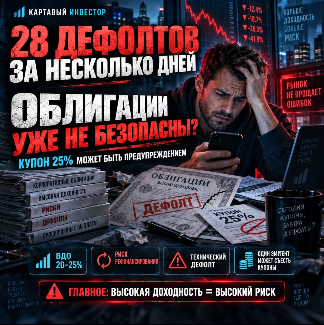 Облигации многие воспринимают почти как вклад: купил → получаешь купоны → в конце возвращают номинал. Особенно - изображение