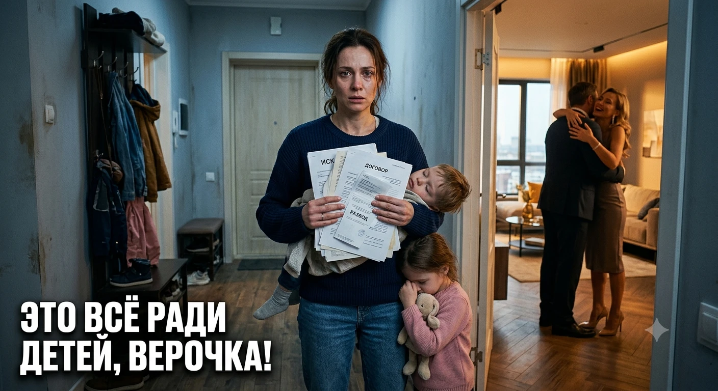 ​— Верочка, ну не плачь, ты же знала, что это необходимо! — Андрей нервно теребил обручальное кольцо, которое - изображение