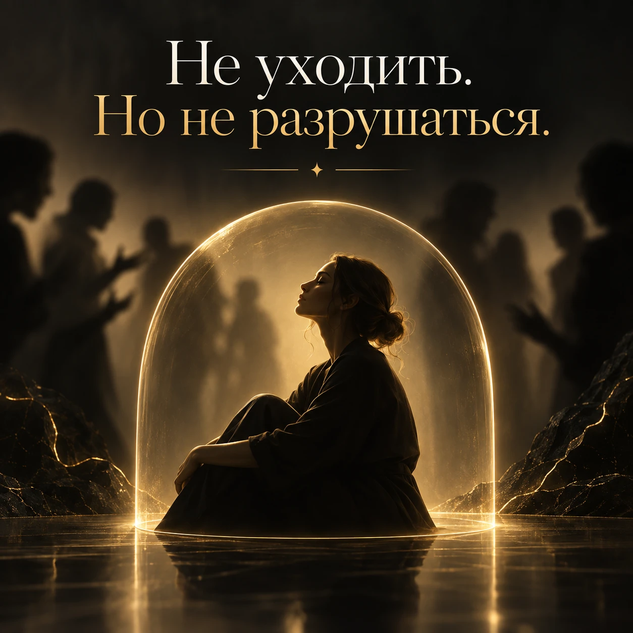 Не уходить. Но не разрушаться. Есть люди, которых невозможно просто вычеркнуть из жизни. Мать. Отец. Взрослый - изображение