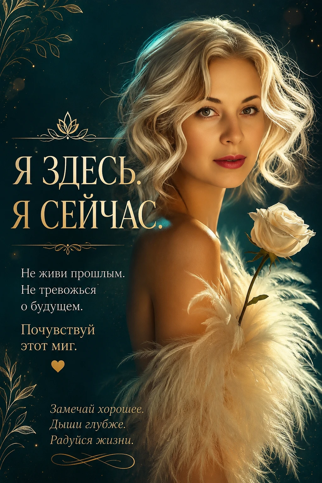 Как часто мы живём не в настоящем, а где-то между прошлым и будущим… Вспоминаем о том, что уже не изменить. - изображение