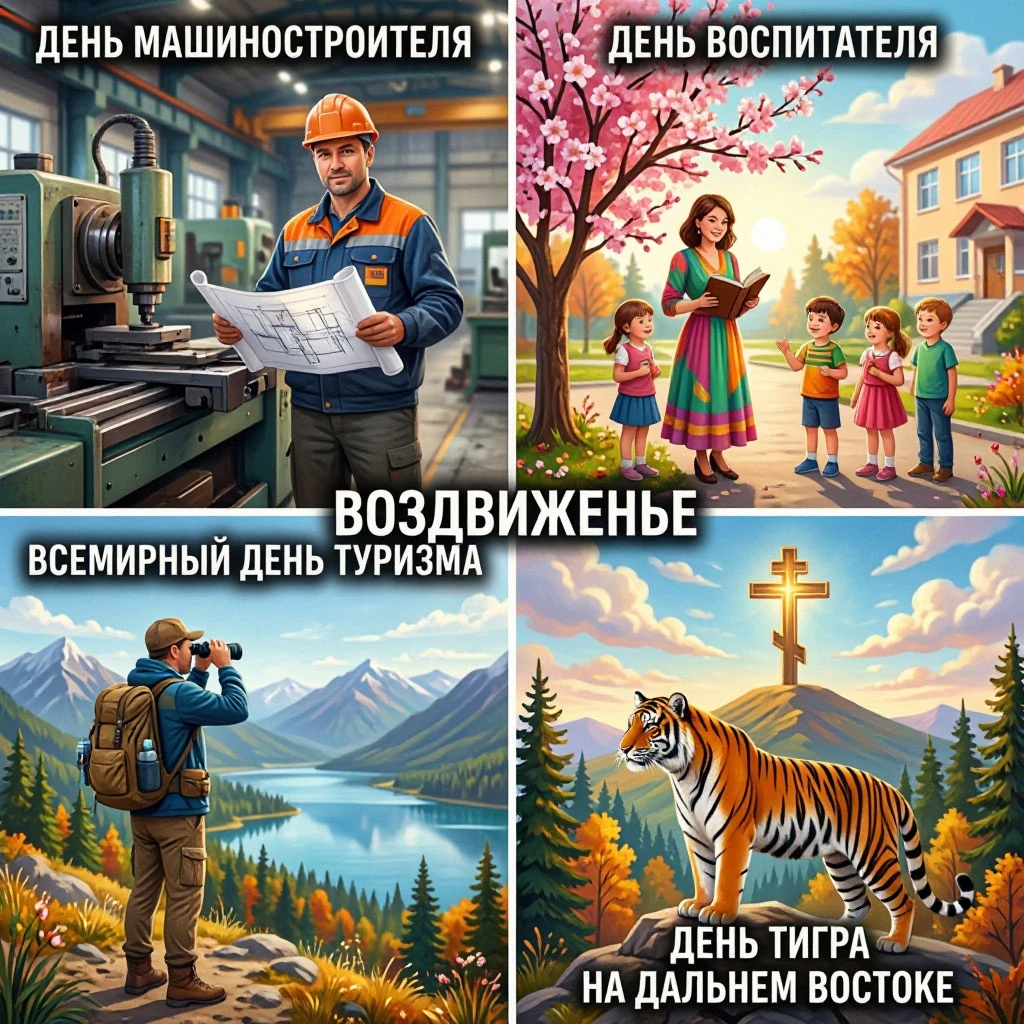 27 сентября: один день — пять историй, которые нас окружают Сегодня воскресенье, и в календаре сразу пять разных - изображение
