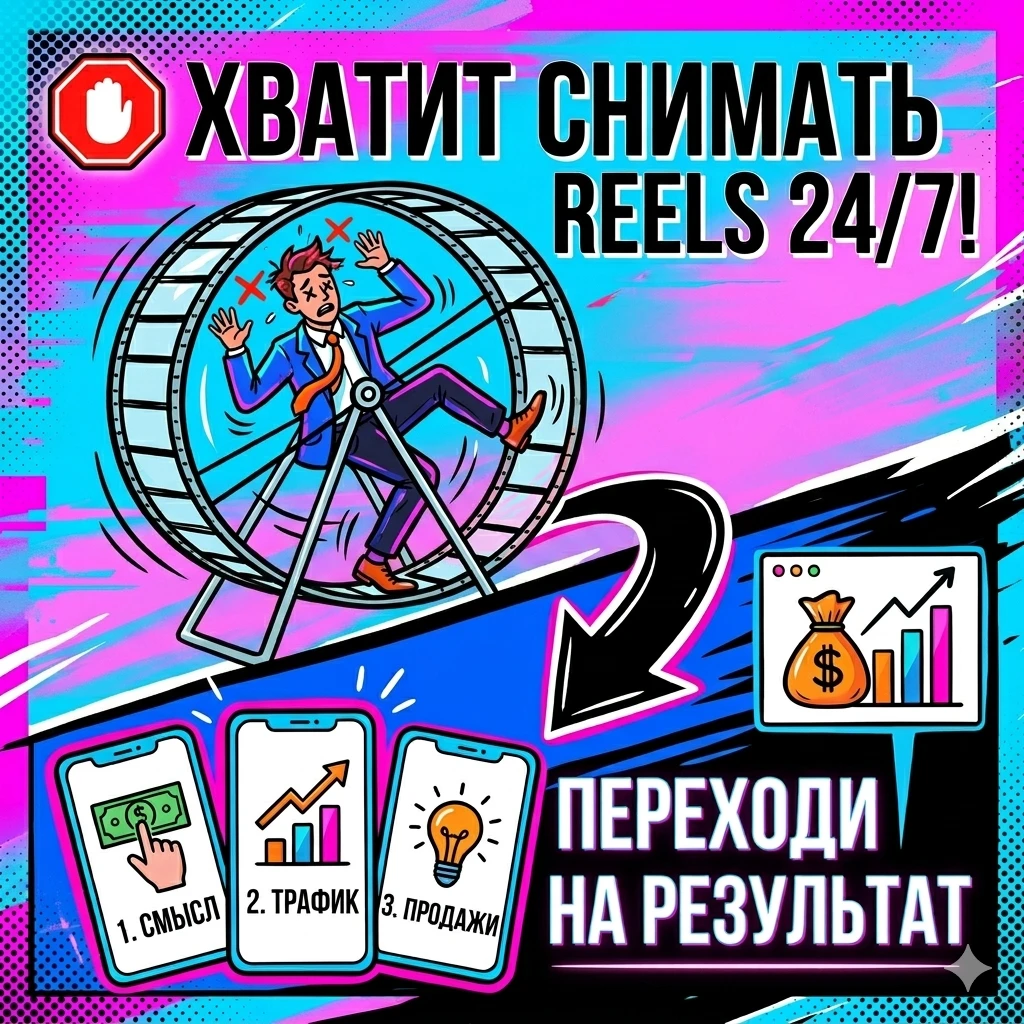 Давайте честно: белка в колесе выглядит очень занятой, но далеко не улетает. Примерно то же самое происходит с - изображение