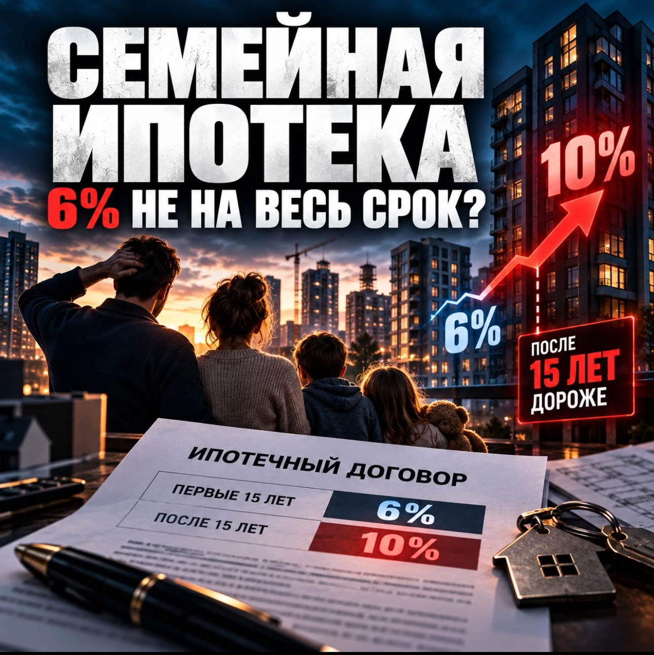 Есть изменение, которое легко пропустить при подписании ипотеки на 25–30 лет. С 1 октября 2026 года государство - изображение