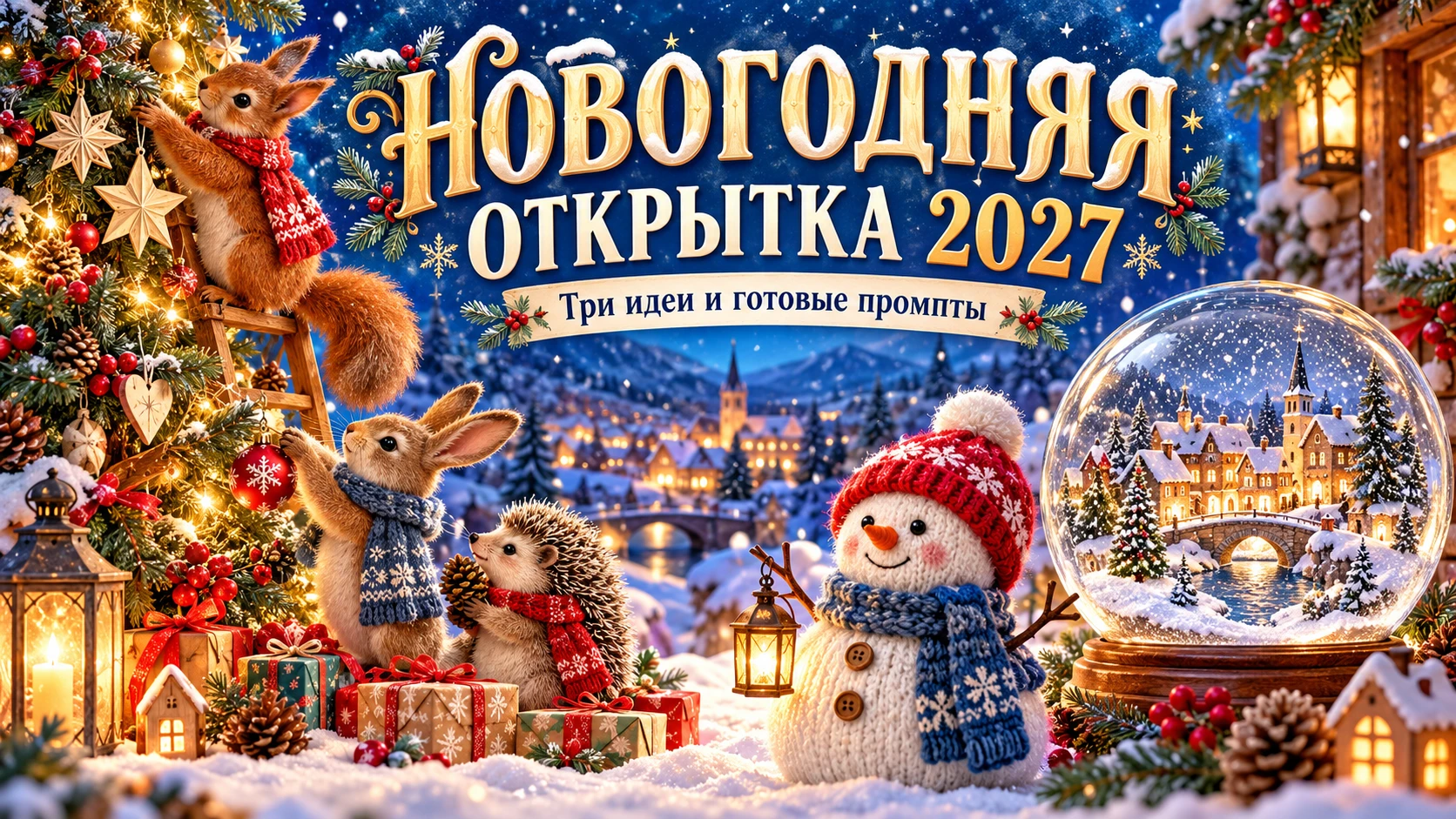 Для новогодней открытки 2027 года сначала выберите адресата: семья, друзья или коллеги. Для близких можно - изображение