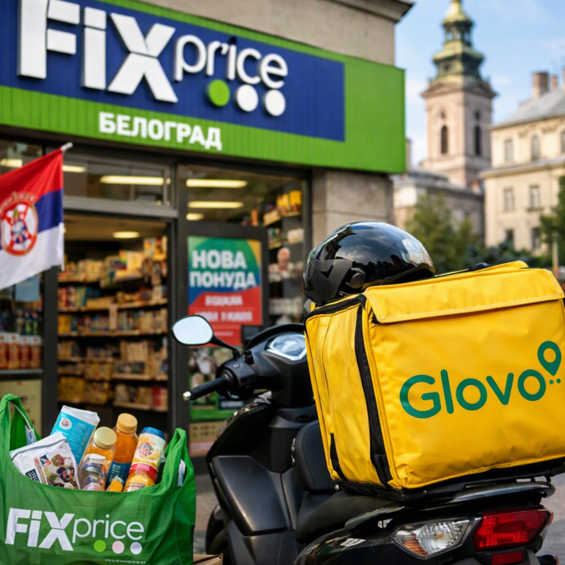 🛒Fix Price начал сотрудничество с ведущим маркетплейсом Сербии Товары ретейлера стали доступны для - изображение