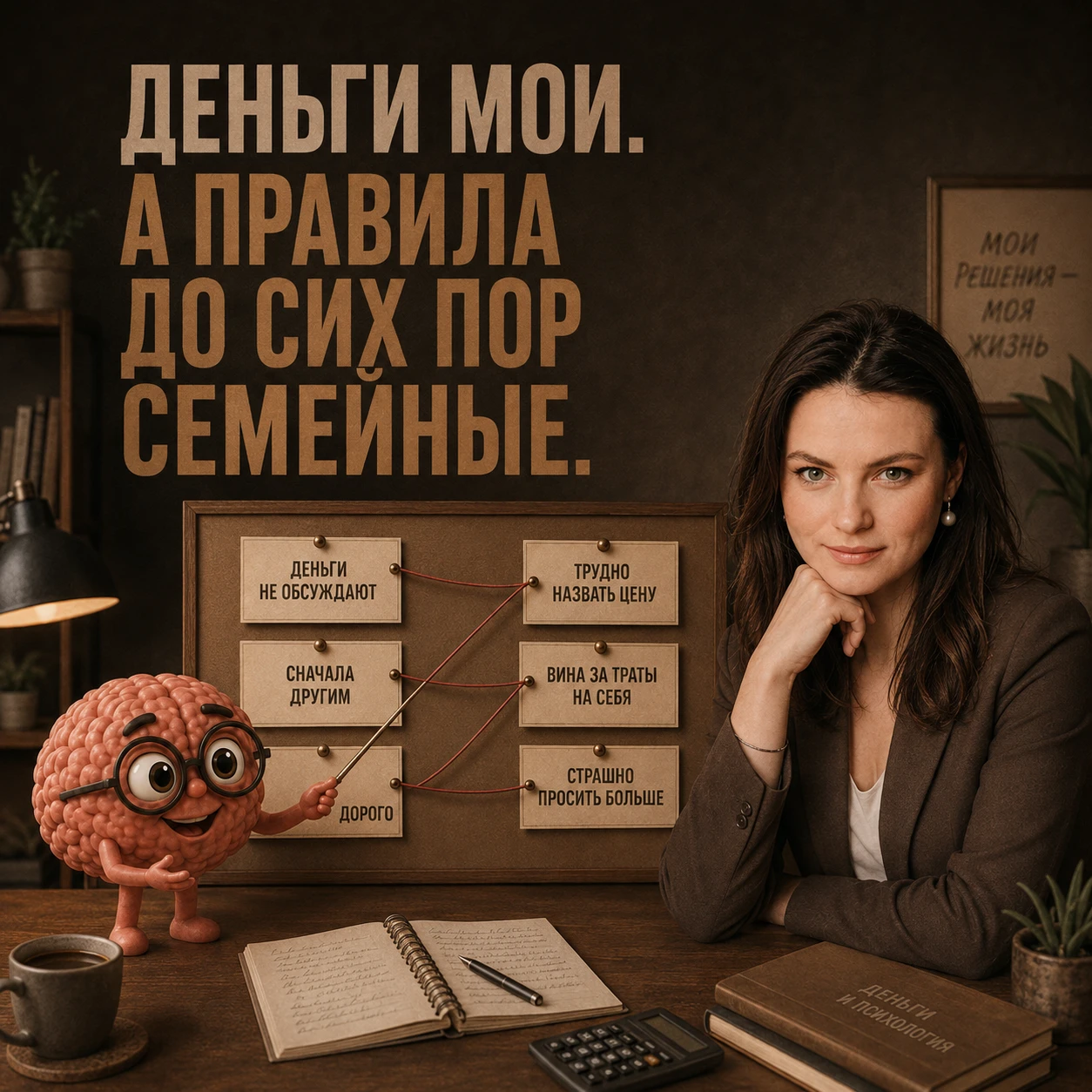 В вашей семье могли быть деньги. Но это ещё ничего не говорит о том, чему вы рядом с ними научились. Например: - изображение