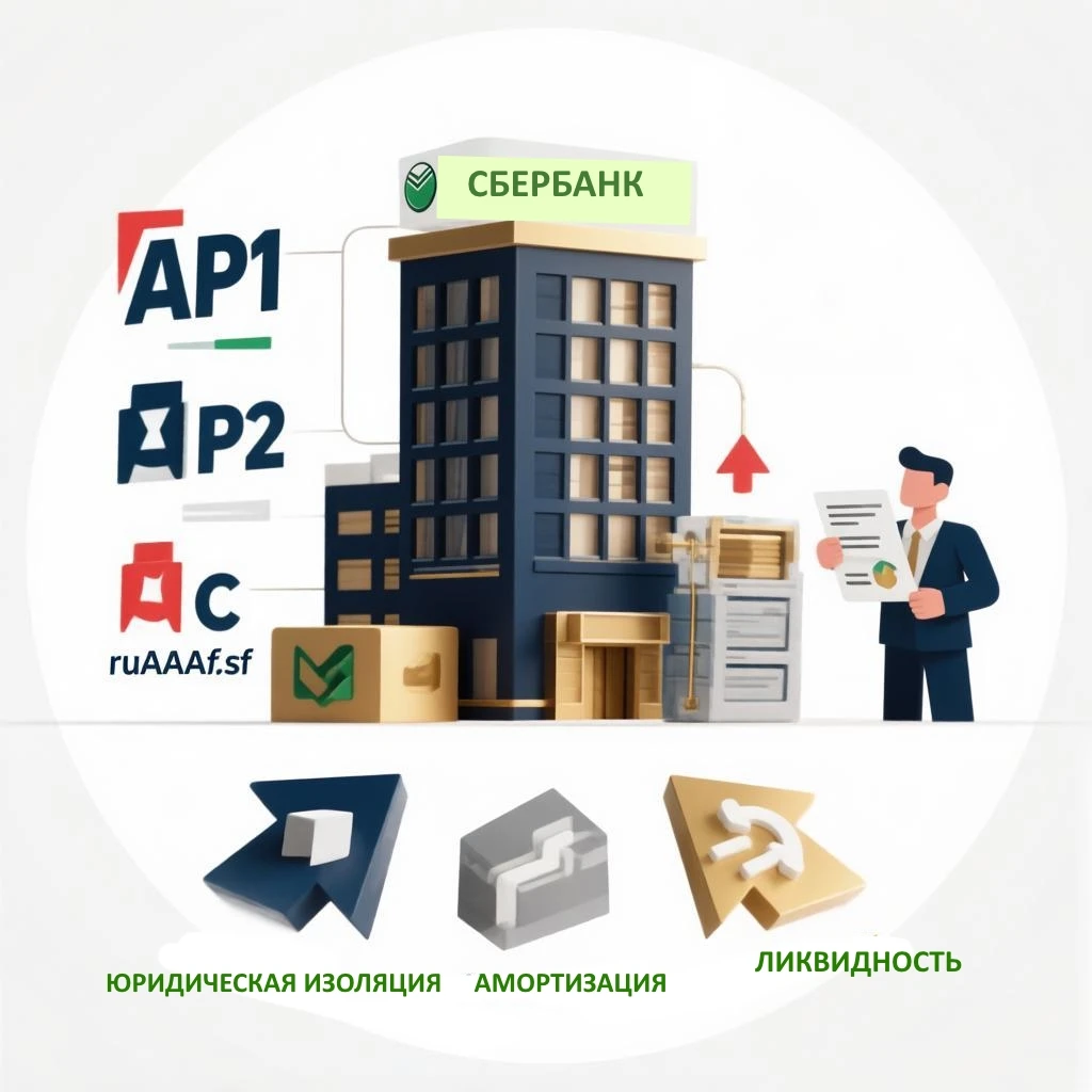 #Базарразбор Сбербанк запускает седьмую в этом году сделку по секьюритизации потребительских кредитов. Речь идёт - изображение