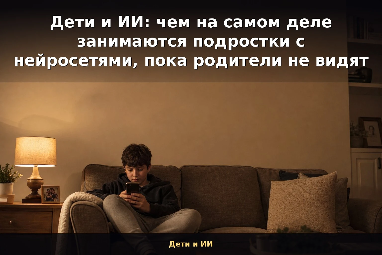 Есть ощущение, что где-то между «положи телефон» и «опять сидишь в интернете» родители пропустили момент, когда - изображение