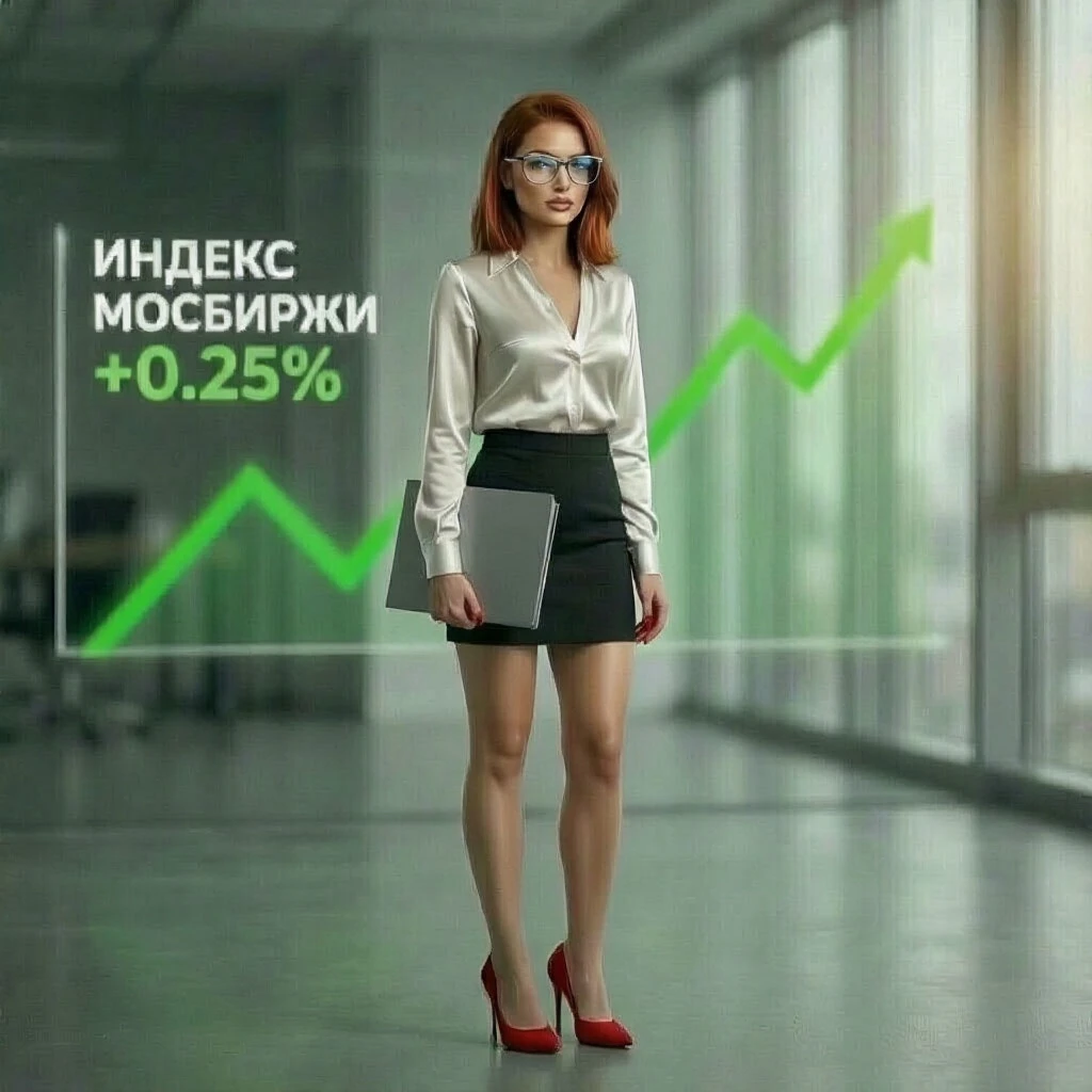 Утро на Мосбирже началось не с кофе, а с тихого, но гордого «щёлк» — индекс прибавил 0,25 %. Для непосвящённого - изображение