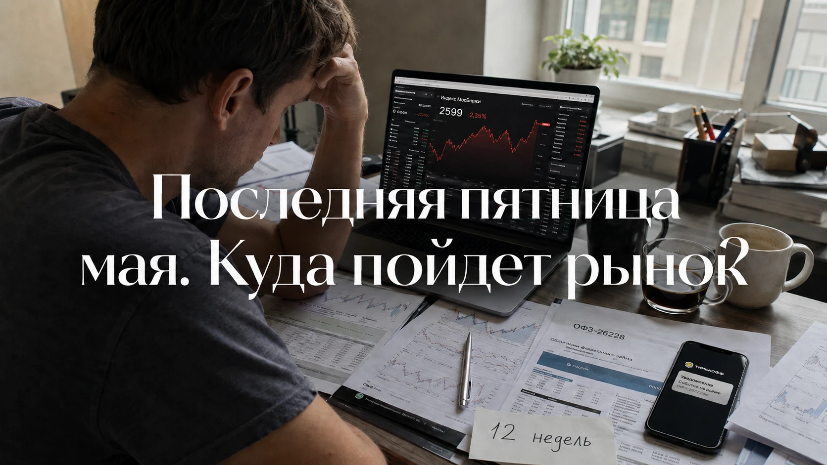 Двенадцать недель падения подряд. Рекорд по длительности нисходящего тренда за последние годы. Попытка пробить - изображение
