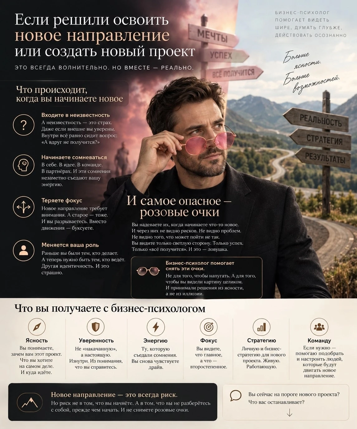 Это всегда волнительно. Новые идеи, новые возможности, новые горизонты. Кажется: вот оно, сейчас всё получится. - изображение