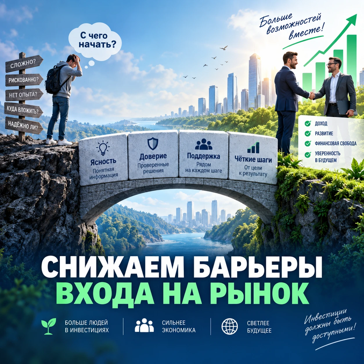 #инвестиции#начинающийинвестор #цифроваяплатформа#бесперебойнаясвязь #доверие#партнерство#финтех#онбординг - изображение