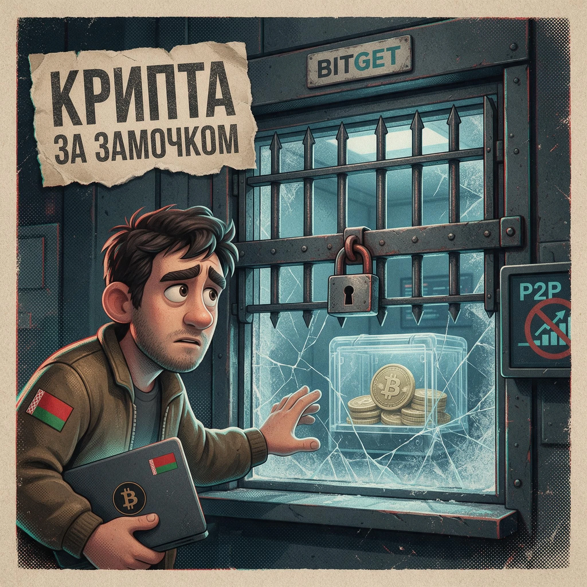 Крупная международная криптобиржа Bitget внезапно объявила о прекращении обслуживания резидентов Беларуси. Для - изображение