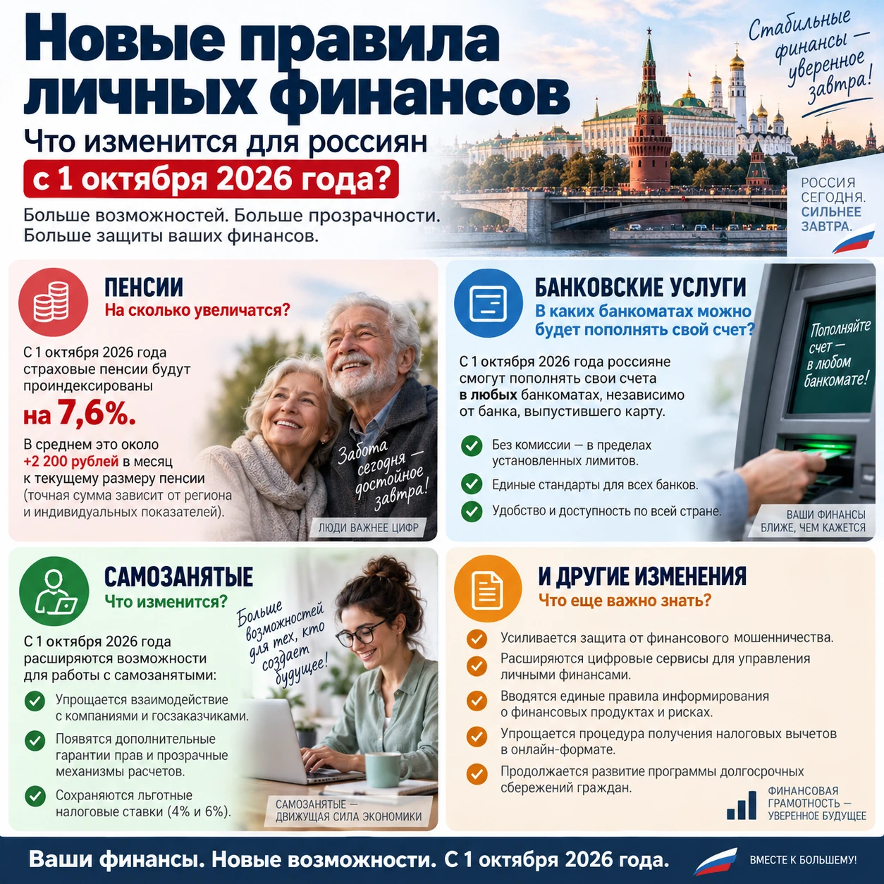 С 1 октября 2026 года в России вступает в силу пакет законодательных и регуляторных изменений, которые напрямую - изображение
