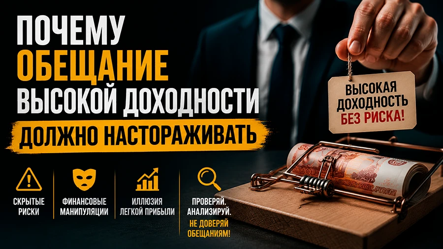 Самые опасные финансовые предложения редко выглядят опасными. Они приходят не с предупреждением, а с красивой - изображение