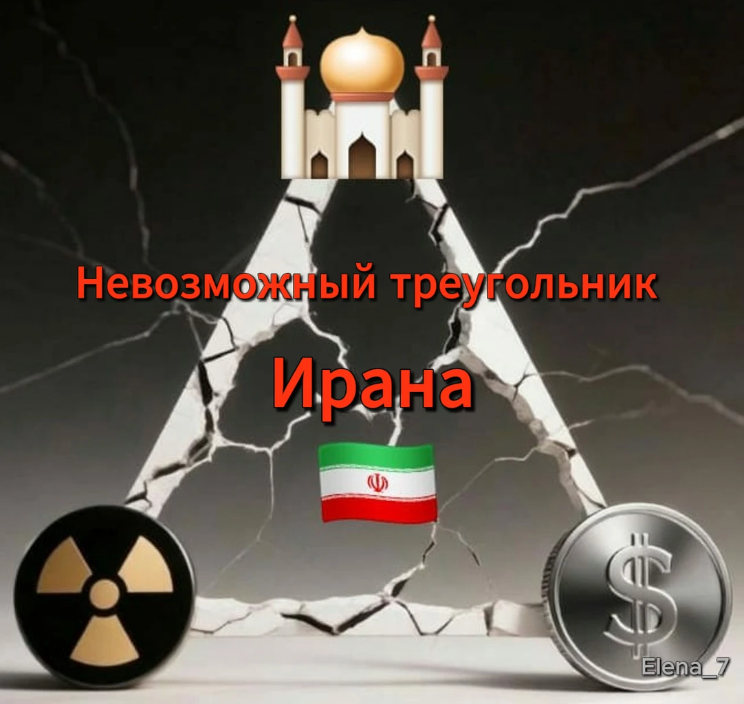 🎯 Иран одновременно пытается удержать три вещи: революционную идеологию, ядерную программу и экономическое - изображение
