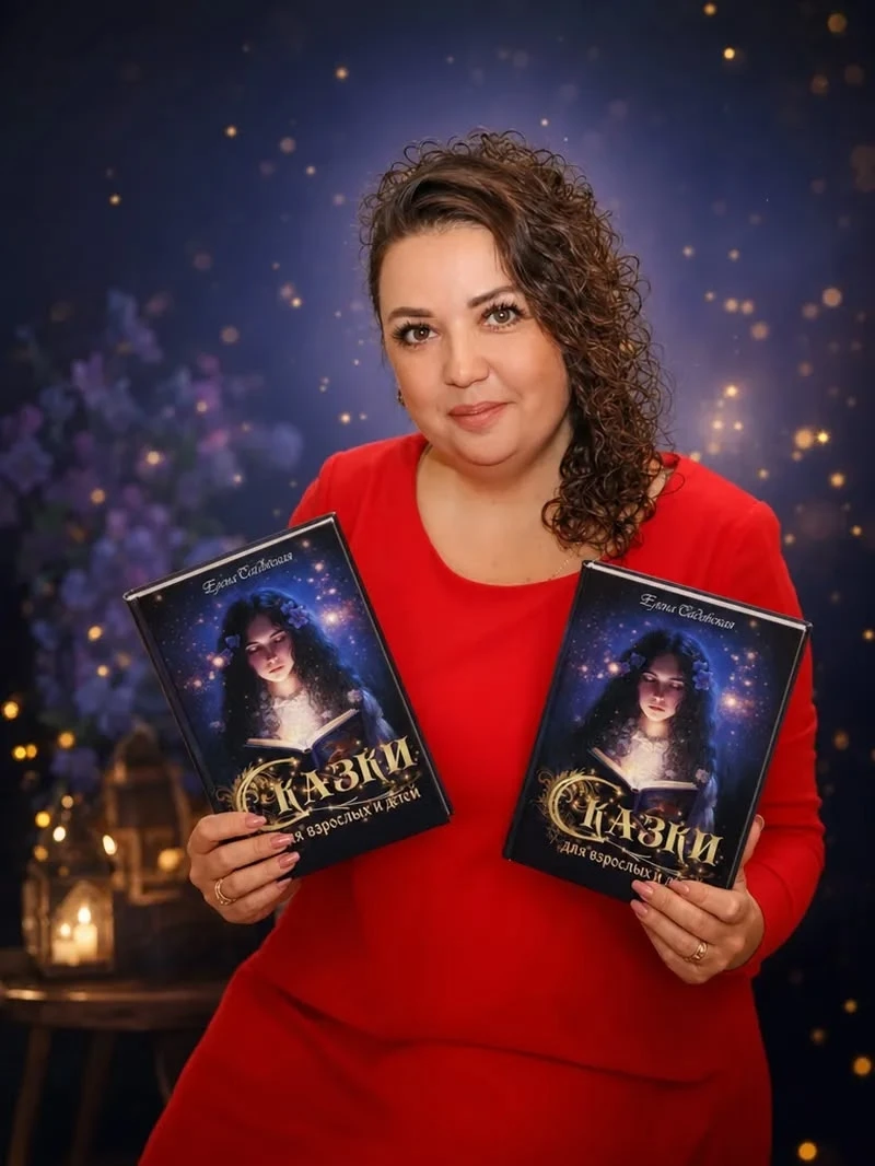 Привет, дорогие читатели! Это Елена Садовская, автор книги «Сказки для взрослых детей». Знаете, я писала эти - изображение