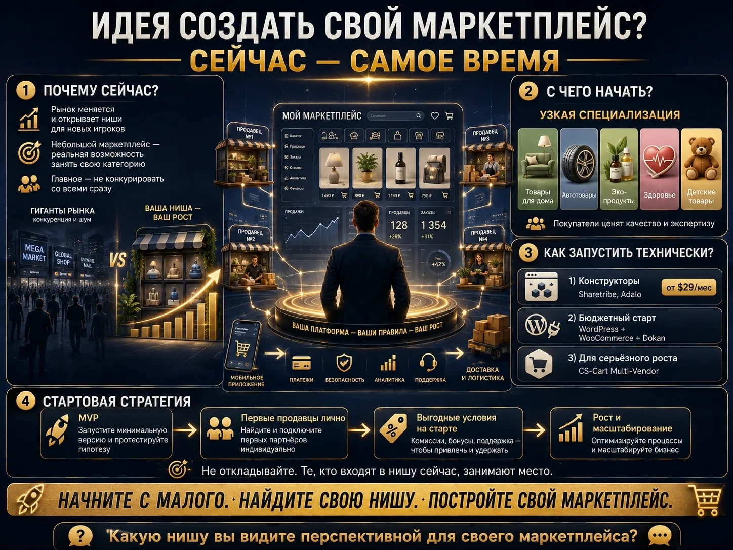 Пока продавцы массово уходят с Wildberries и Ozon из-за роста комиссий (до 50–70% в отдельных категориях) и атак - изображение
