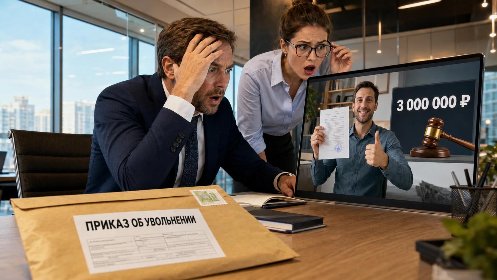 Работодатель не отправил дистанционному сотруднику бумажную копию приказа об увольнении. Суд признал это - изображение