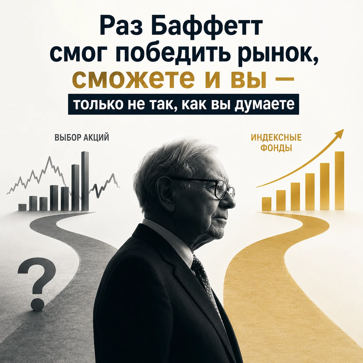 Имя Уоррена Баффетта давно стало главным аргументом в спорах о том, что выбор отдельных акций — рабочая - изображение