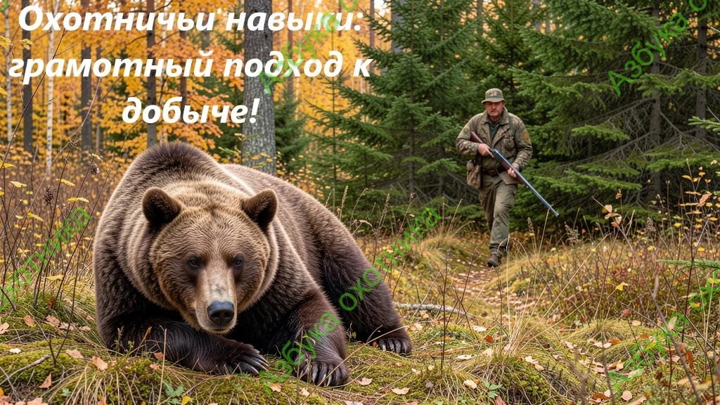 Сегодня в разделе «Способы охоты» мы поговорим о таком важном элементе охоты, как подход к раненому или добытому - изображение