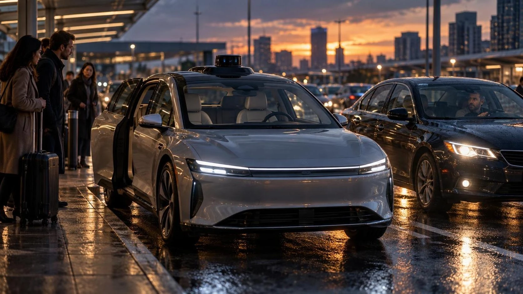 Lyft впервые добавил полностью беспилотные автомобили Waymo в коммерческий сервис через своё приложение в - изображение