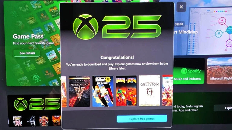 В этом году на Xbox празднует сво 25-летие, и компания Microsoft прово дит всевозможные активности к это дате, а - изображение