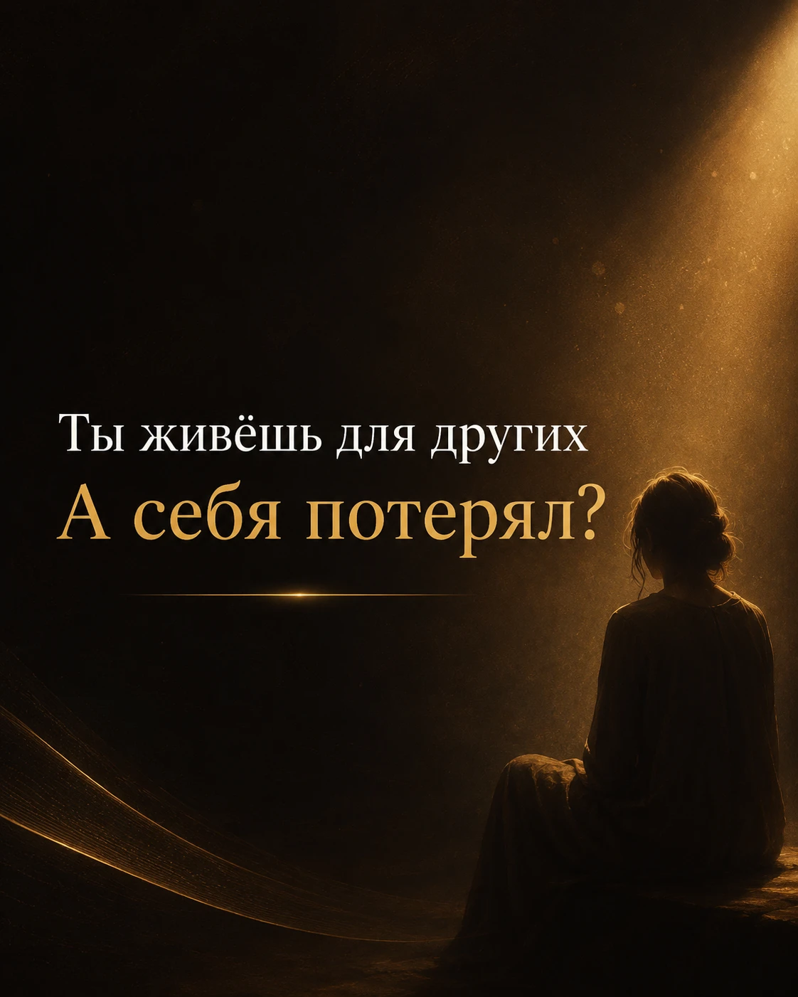 Вы просто слишком долго были удобным для всех. Соглашались, когда хотелось отказаться. Молчали, когда внутри всё - изображение