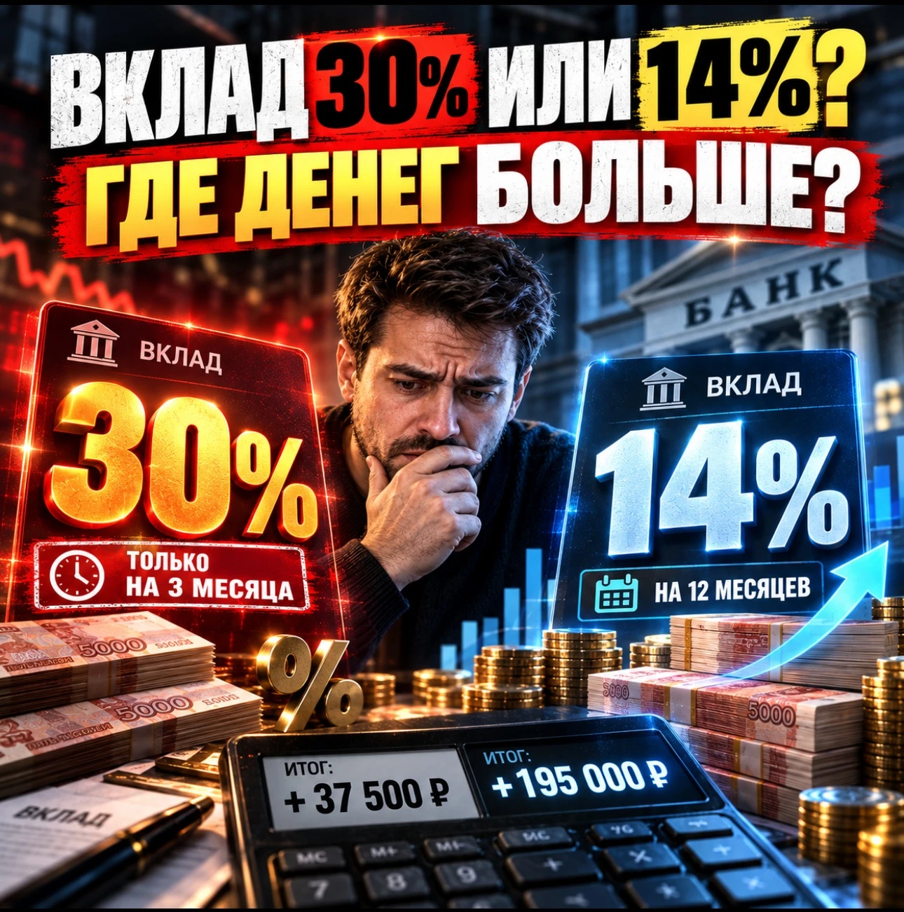 В октябре банки снова рекламируют вклады под 20–30% годовых. На фоне ключевой ставки 14% это выглядит почти как - изображение