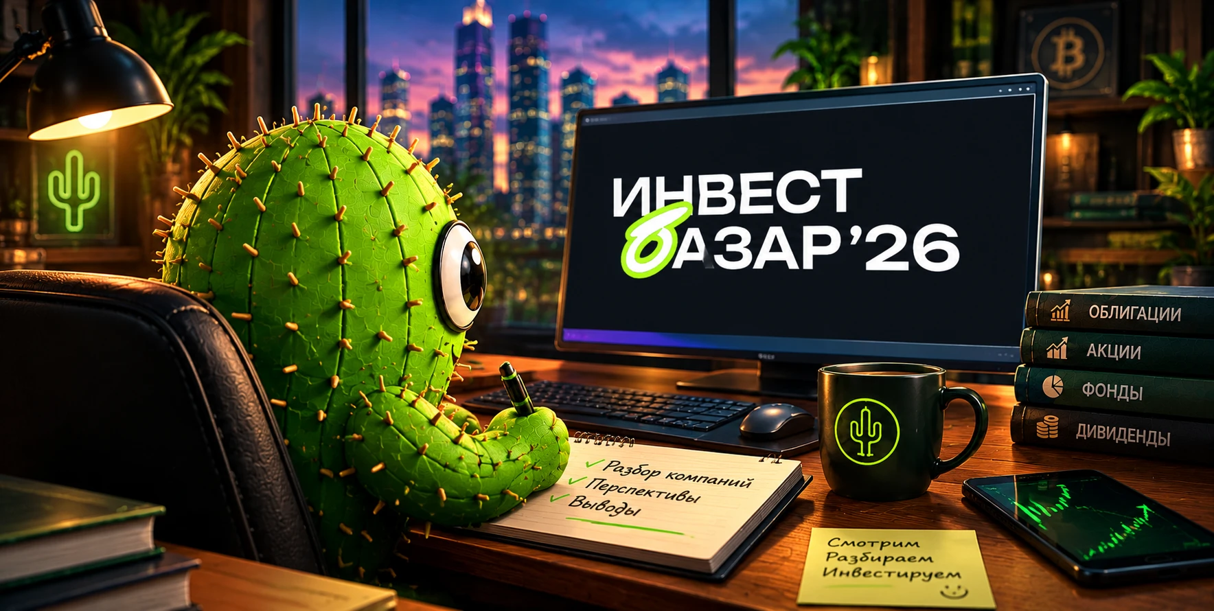 Всем привет! ‎ ‎Начну с того, что благодарю «Базар» за приглашение на мероприятие «Инвест Базар 2026». К - изображение