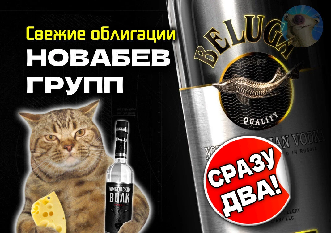 Пока на рынке облиг расколбас и хаос, Новабев (она же старая добрая "Белуга") под шумок анонсировала свежее - изображение
