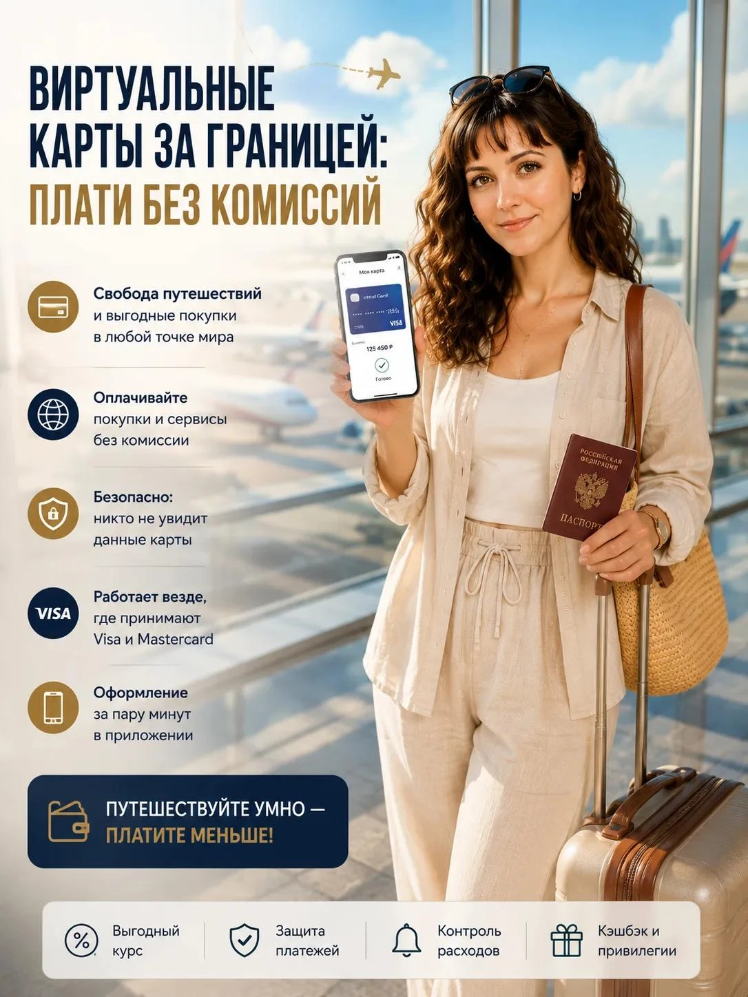 🌍 Карты для путешествий: как не переплатить за рубежом Лето — сезон отпусков, и многие прямо сейчас пакуют - изображение