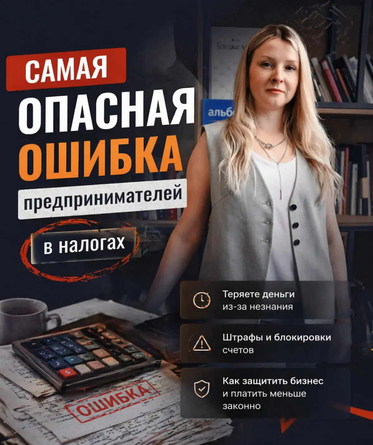 Вы можете привлекать клиентов, расти, увеличивать обороты Но одна незаметная ошибка в налогах способна обнулить - изображение