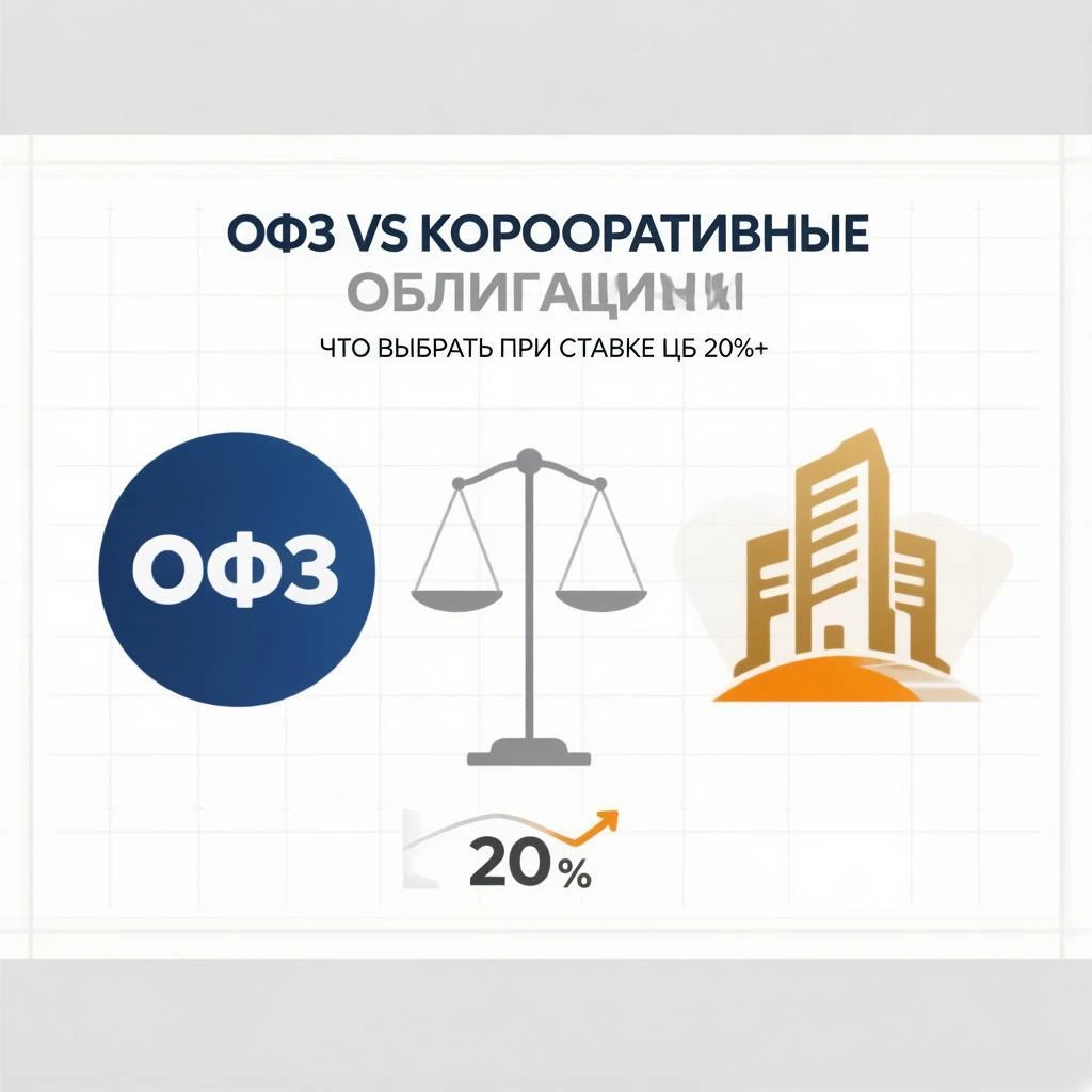 ОФЗ или корпораты: где прячется доходность, пока ставка 20 Ключевая ставка ЦБ держится выше 20%, и классический - изображение