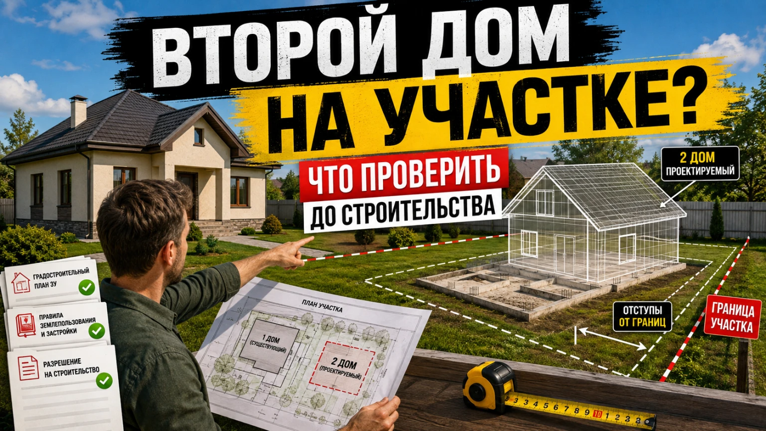 #второйдомнаучастке #строительствоИЖС #ПЗЗ #градостроительство #недвижимость2025 #дарственная #нотариус2025 - изображение