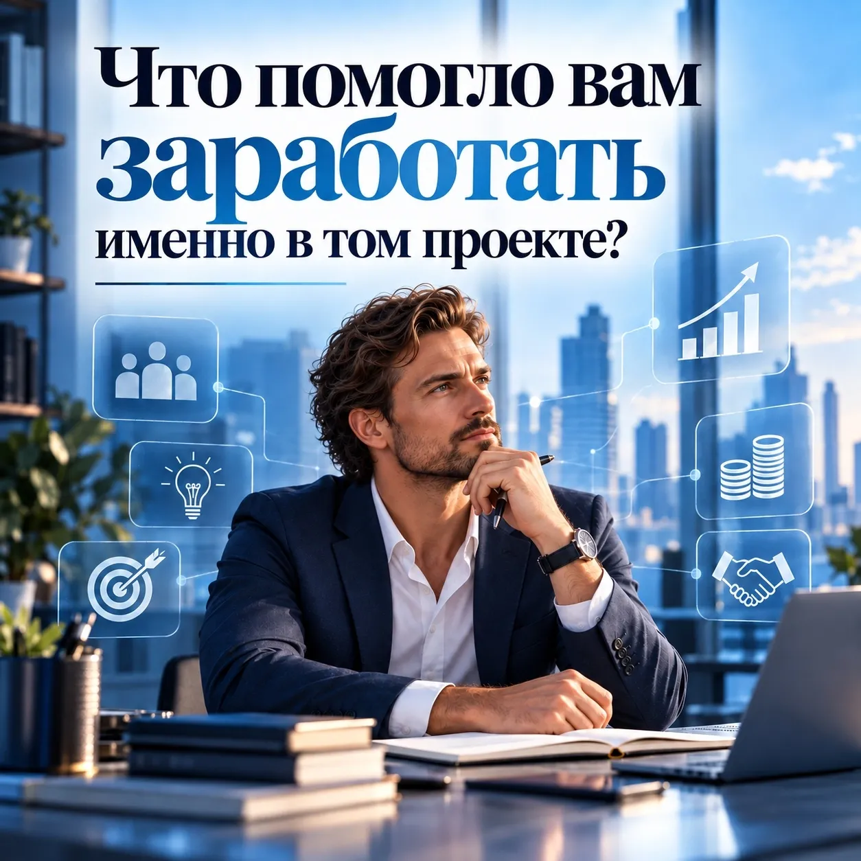 Есть вопрос, который я редко слышу. Обычно спрашивают: «Как заработать вообще?» И получают общие советы. А они - изображение