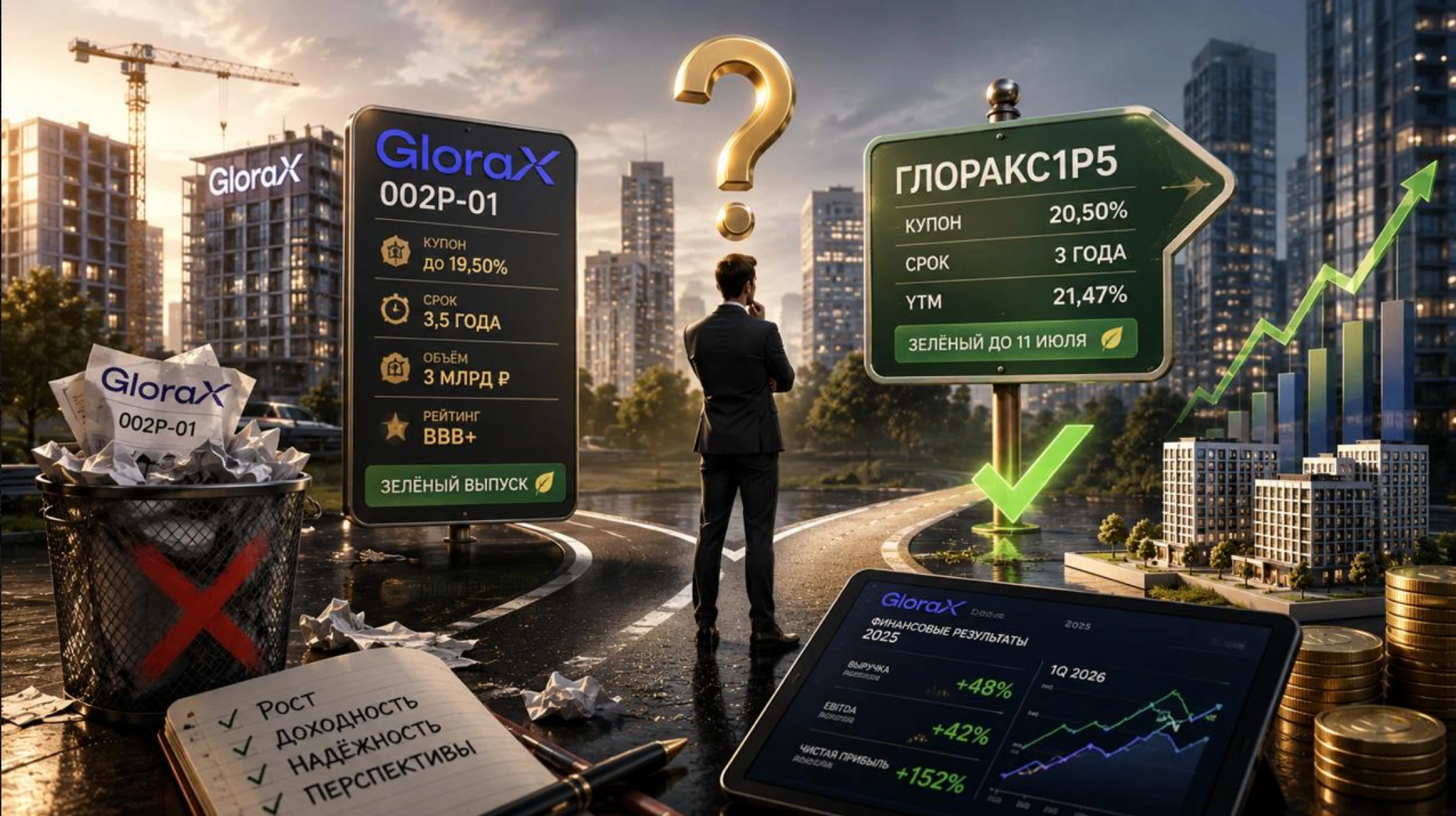 ПАО «Глоракс» - один из самых динамично растущих девелоперов России, лидер по темпам региональной экспансии и - изображение