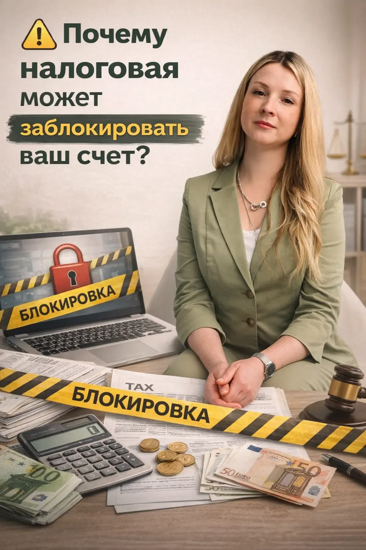 Почему налоговая может заблокировать ваш счет — и как не попасть под раздачу Представьте: обычное утро, вы - изображение