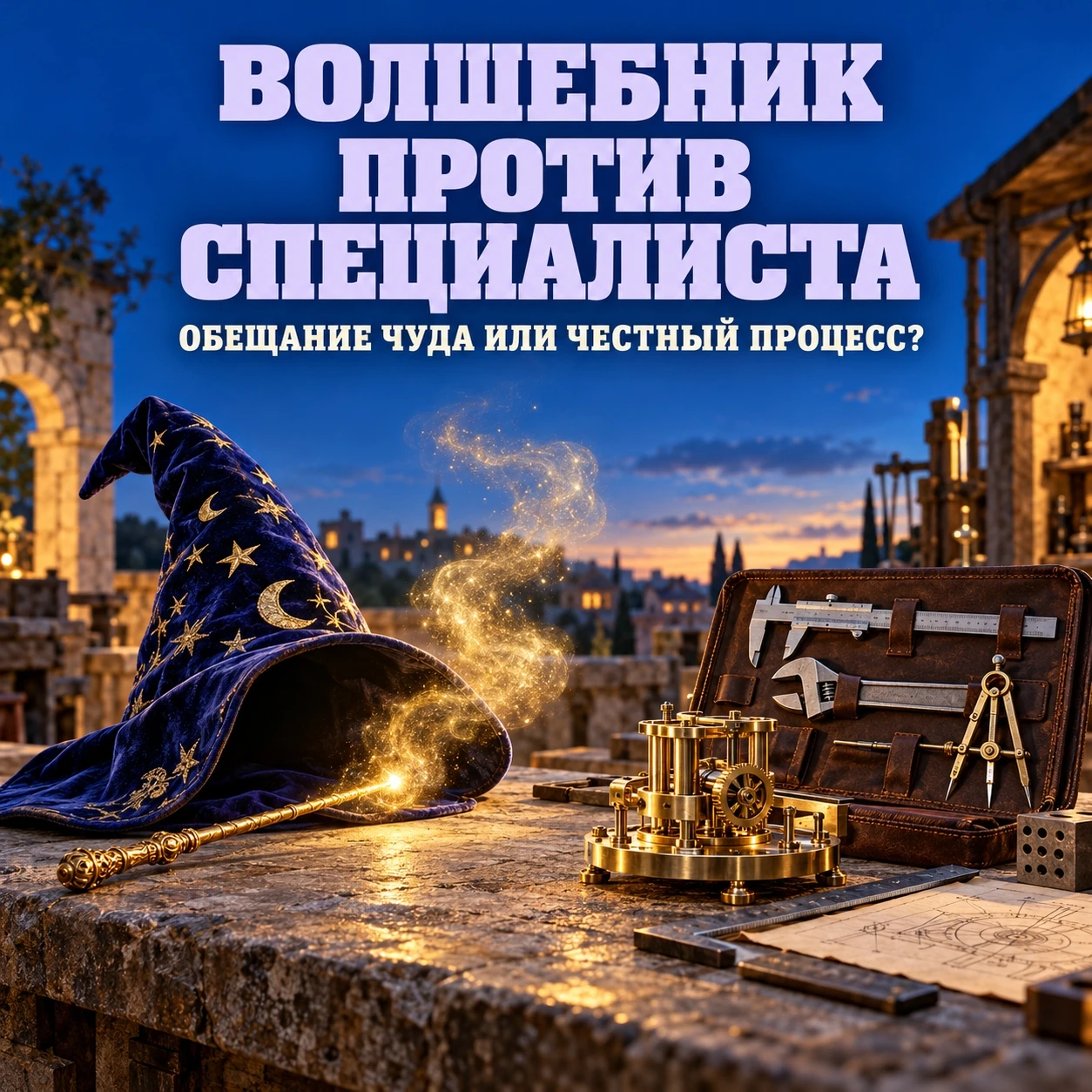 Есть порочный круг, в котором застревают обе стороны. Заказчик ищет волшебника. А эксперт изображает его Почему - изображение