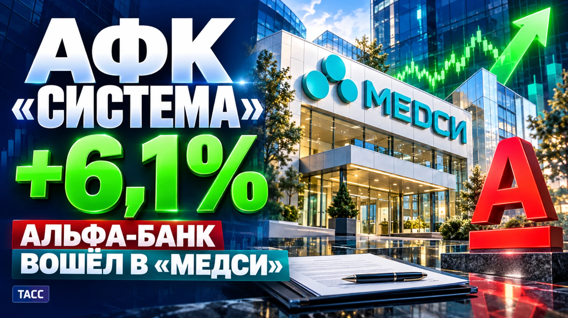 АФК «Система» продала 4,85% акций сети медицинских центров «Медси». акая динамика была отмечена на фоне - изображение