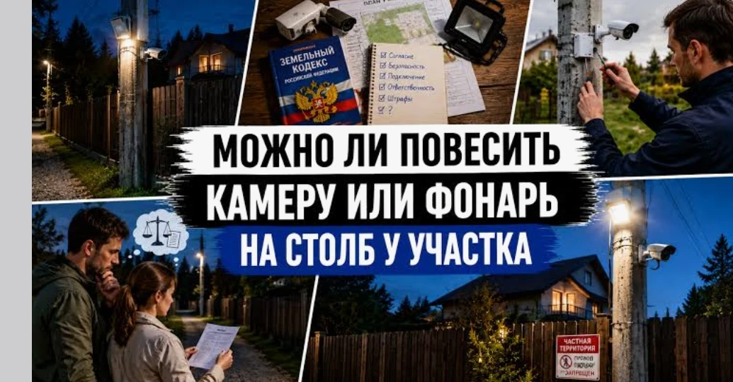 #недвижимость #законыРФ #видеонаблюдение #соседи #электросети #безопасность #право #строительство #дача - изображение