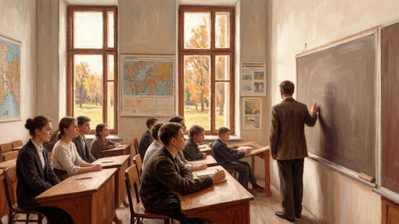 10 октября 1918 года в РСФСР был принят декрет «О введении новой орфографии». Из алфавита исключили буквы Ѣ - изображение