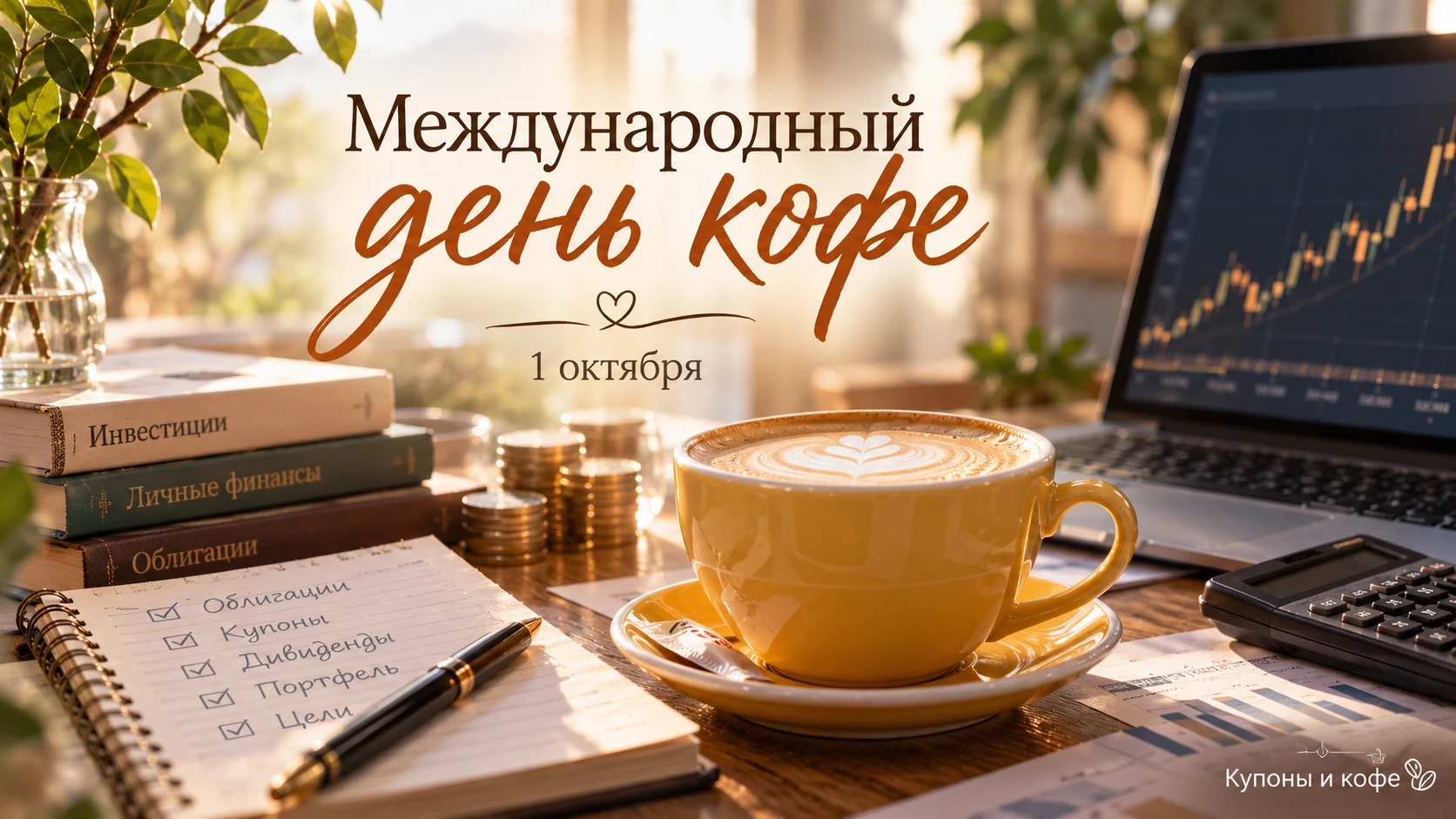 Вздрогнем? ☕ Ваше здоровье! И пойду считать купоны за сентябрь. - изображение