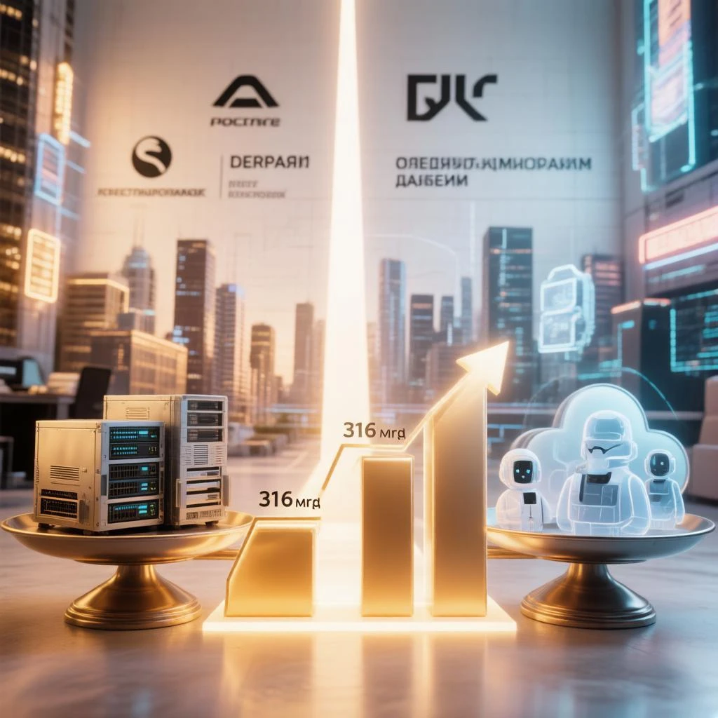 Объём российского рынка искусственного интеллекта по итогам 2025 года достиг 316,1 млрд рублей, показав рост на - изображение